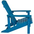 Home Square 2 Piece Faux Wood Adirondack Chair Set In Blue
