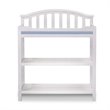 Baby Crib and Changing Table 2 Piece Set in White