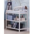 Baby Crib and Changing Table 2 Piece Set in White