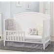 Baby Crib and Changing Table 2 Piece Set in White