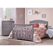 Baby Crib and Changing Table 2 Piece Set in Gray