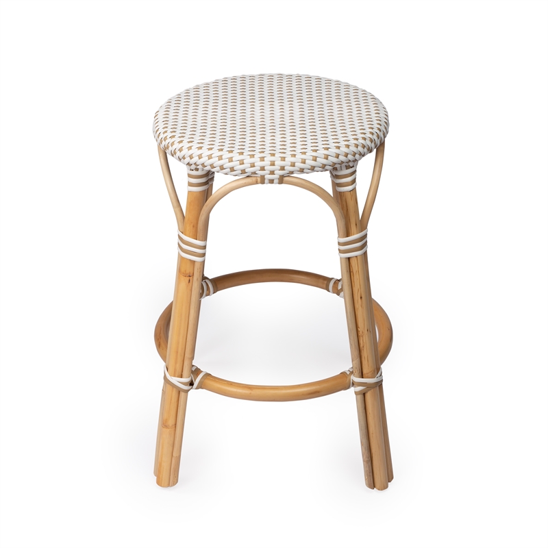 perry rattan counter stool