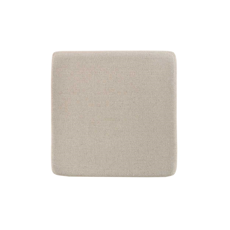 Home Square 2 Piece Linen Counter Stool Set with Wood Base in Natural Oak