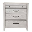 Home Square 3 Piece Bedroom Set with Bed and Two Nightstands in Light Gray