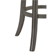 Home Square 3 Piece Upholstered Swivel Wood Bar Stool Set in Antique Gray