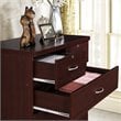 Home Square 2 Piece Bedroom Set with 3 Drawer Armoire and 7 Drawer Chest