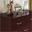 Home Square 2 Piece Bedroom Set with 3 Drawer Armoire and 7 Drawer Chest