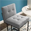 Home Square 3 Piece Fabric Upholstered 26