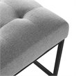 Home Square 3 Piece Fabric Upholstered 26