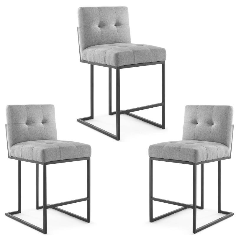 Home Square 3 Piece Fabric Upholstered 26