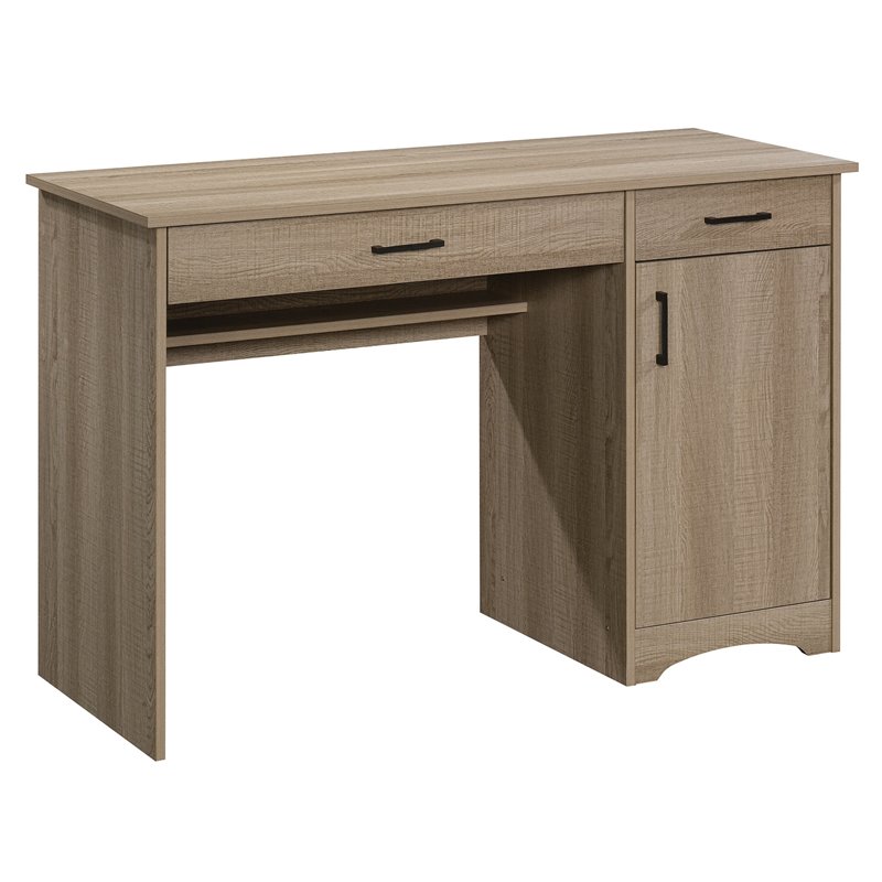 Home Square 2 Piece Furniture Set with 3-shelf Bookcase and Computer Desk