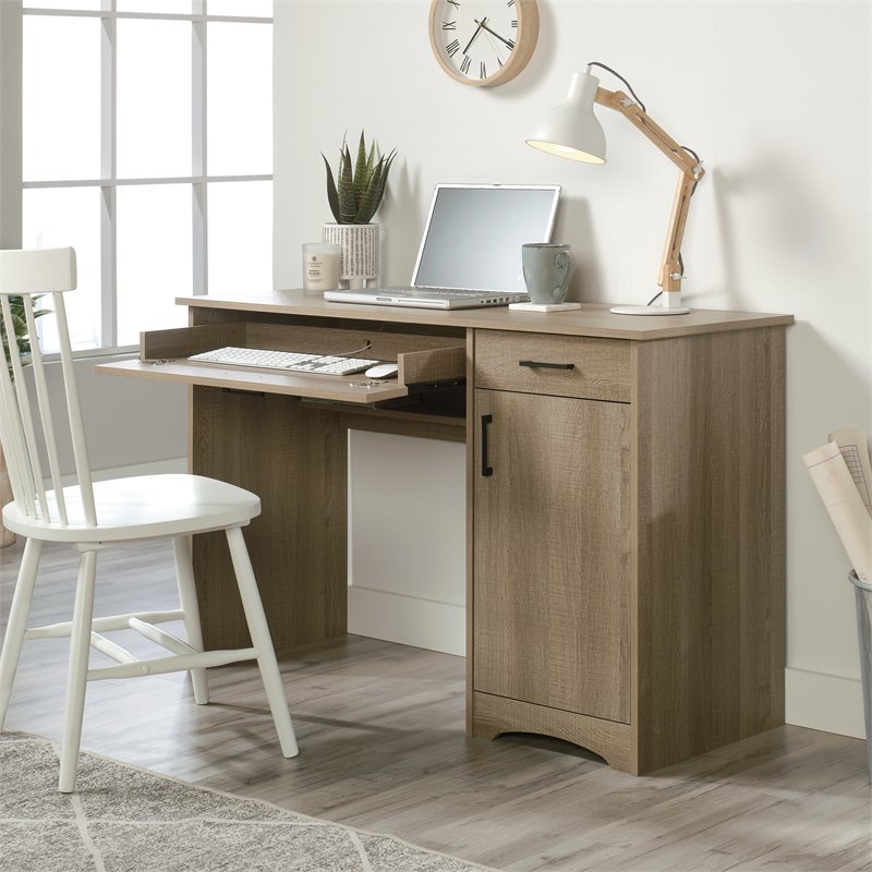 Home Square 2 Piece Furniture Set with 3-shelf Bookcase and Computer Desk