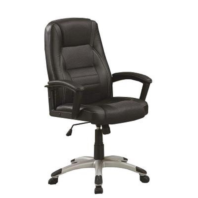 Home Square 2 Piece Furniture Set with Computer Desk and Ergonomic Office Chair