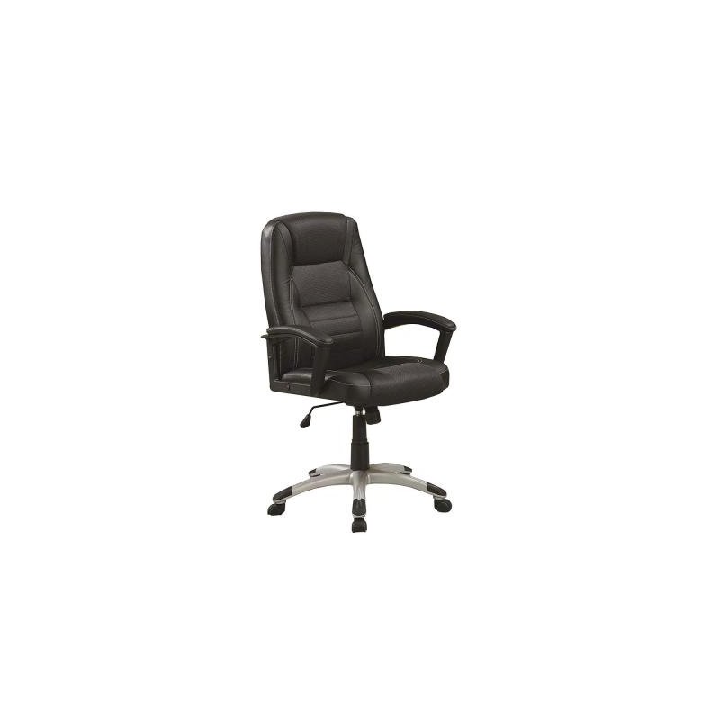 Home Square 2 Piece Furniture Set with Computer Desk and Ergonomic Office Chair