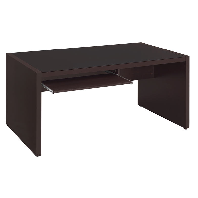 Home Square 2 Piece Furniture Set with Computer Desk and Ergonomic Office Chair