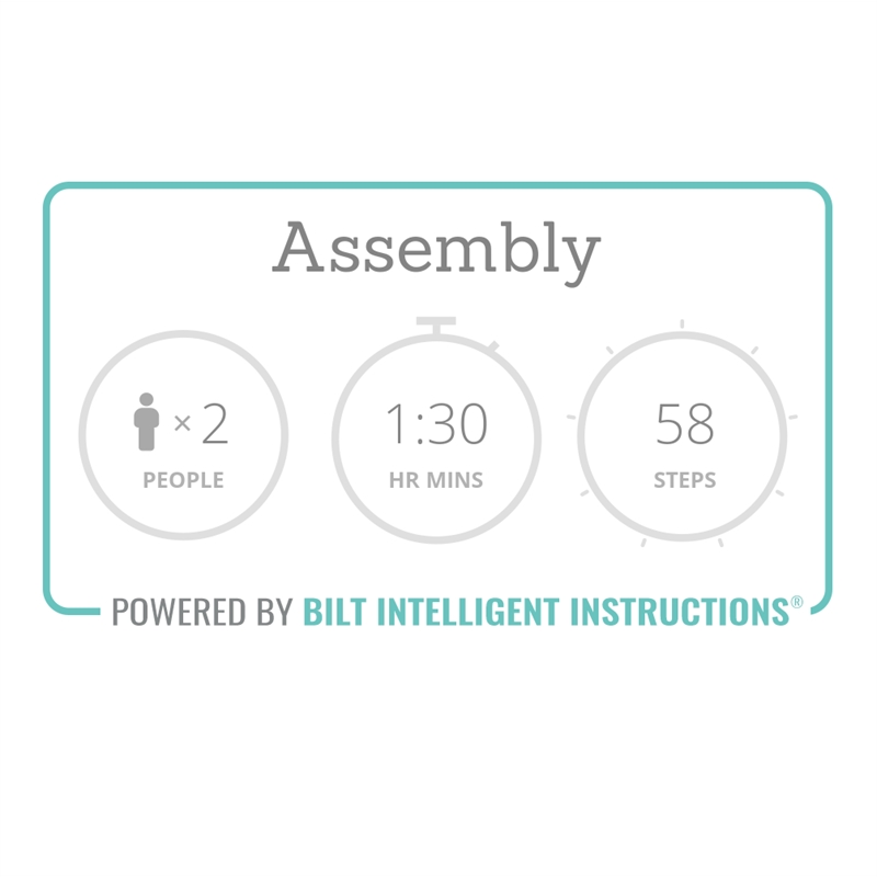 Home Square 2 Piece Furniture Set with Nightstand & Dresser in White High Gloss