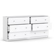 Home Square 4 Piece Furniture Set with Dresser Chest & 2 Nightstands