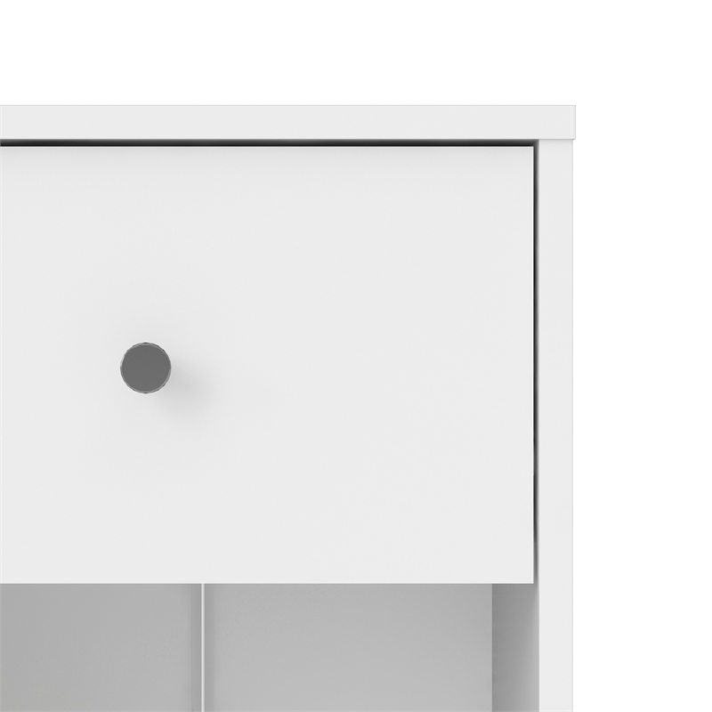 Home Square 3 Piece Furniture Set with Dresser Nightstand and 3 Drawer Chest