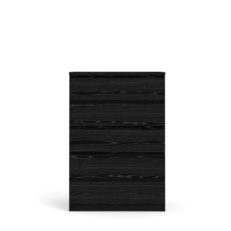 Home Square 2 Piece Furniture Set with Dresser and Chest in Black Woodgrain