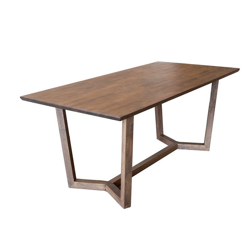 Home Square 3 Piece Furniture Set with Dining Table and 2 Dining Chairs