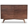 Home Square 4 Piece Furniture Set with TV Stand Dresser and 2 Nightstands
