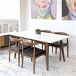 Home Square 5 Piece Dining Set with Dining Table & 4 Dining Chairs