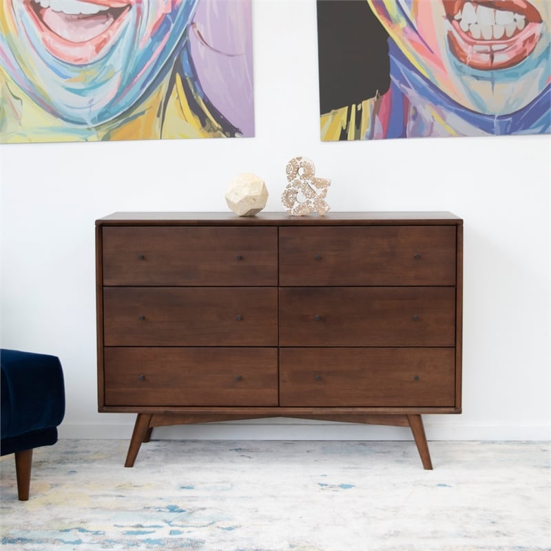 Home Square 3 Piece Furniture Set with 2 Wood Nightstands and Dresser