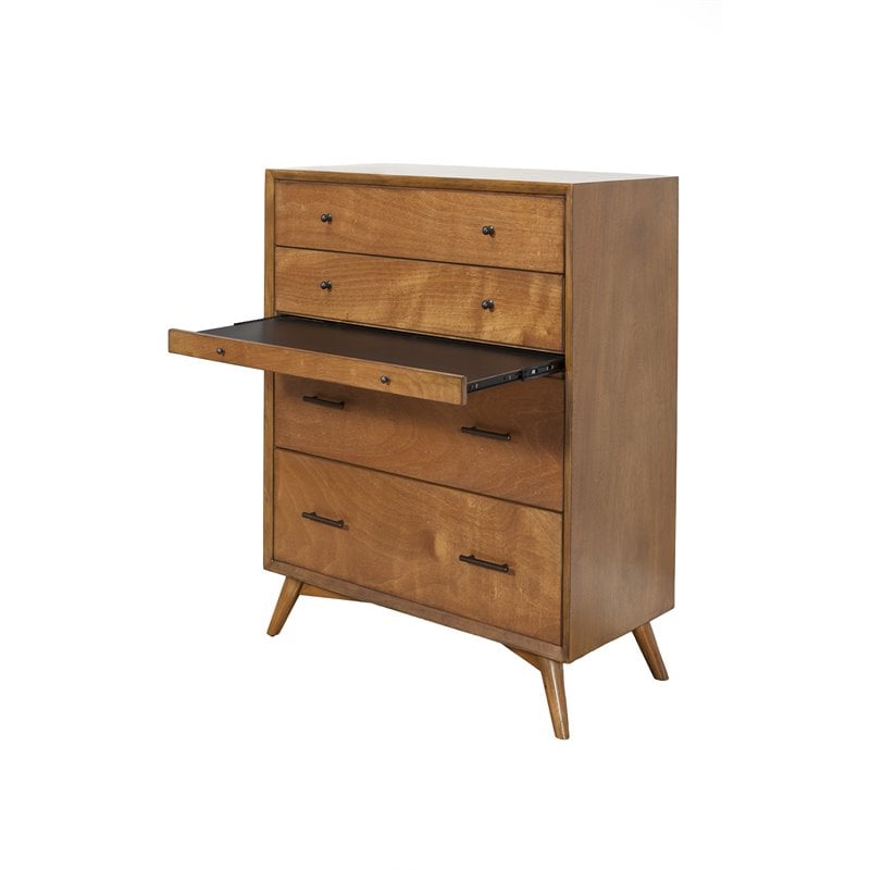 Home Square 4 Piece Furniture Set with Chest Queen Panel Bed & 2 Nightstands
