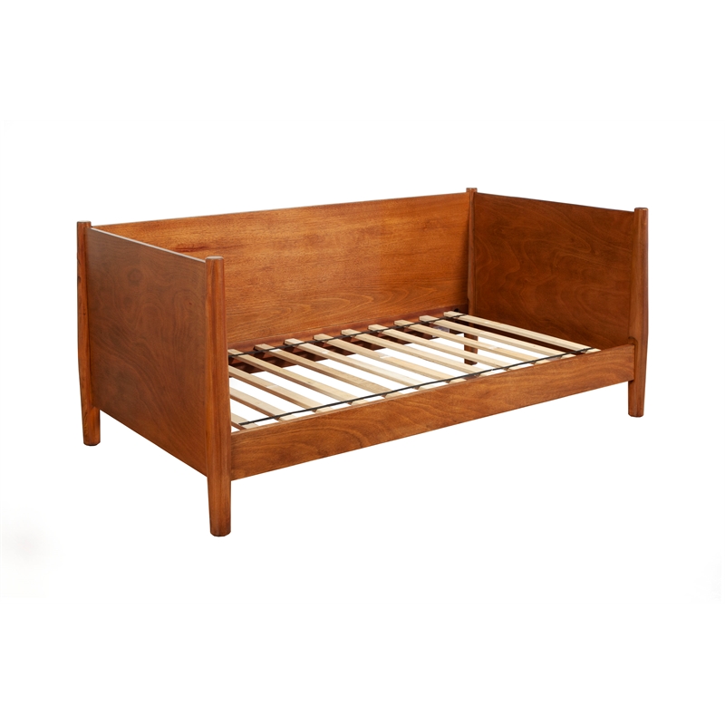 Home Square 2 Piece Furniture Set with Twin Size Day Bed and Large TV Console