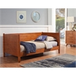Home Square 2 Piece Furniture Set with Twin Size Day Bed and Small TV Console