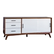 Home Square 2 Piece Furniture Set with Twin Size Day Bed and TV Console