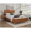 Home Square 2 Piece Furniture Set with Large Wood TV Console and Bedroom Bench