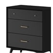 Home Square 2 Piece Set with 3-Drawer Small Chest and Multifunction Chest