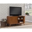 Home Square 3 Piece Set with TV Console Full Wood Bed & Large Nightstand