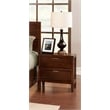 Home Square 4 Piece Set with 2-Drawer Nightstand Queen Storage Bed and Dresser