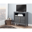Home Square 3 Piece Set with Queen Storage Platform Bed and 2 TV Media Chests
