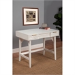 Home Square 4 Piece Set with Nightstand Full Wood Headboard and Bedroom Vanity