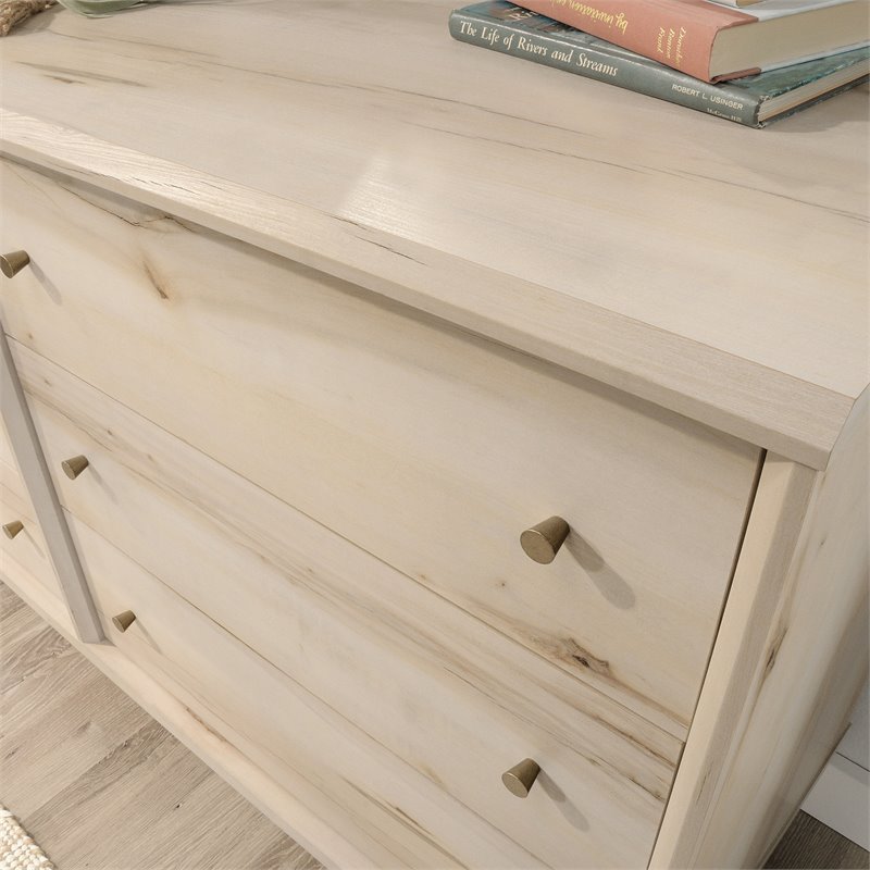 Home Square 2 Piece Bedroom Set with Dresser and Nightstand in Pacific Maple