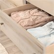 Home Square 3 Piece Bedroom Set with Dresser and 2 Nightstands in Pacific Maple