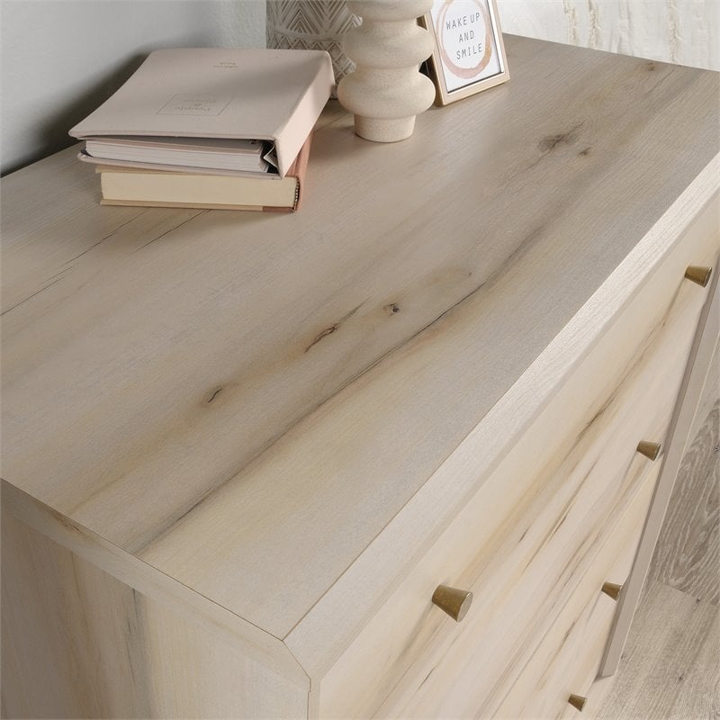 Home Square 2 Piece Bedroom Set with Chest and Nightstand in Pacific Maple