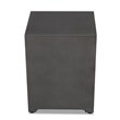 Home Square 2-Piece Set with Fire Table with Gas Conversion Kit & Tank Cover