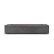 Home Square 2-Piece Set with Fire Table with Gas Conversion Kit & Tank Cover