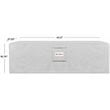 Home Square 2-Piece Set with Small Fire Table Protective Cover & Hose Cover