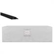 Home Square 2-Piece Set with Small Fire Table Protective Cover & Hose Cover