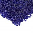 Home Square 2-Piece Set with Small Fire Table & Fire Glass in Slate/Cobalt Blue