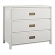 Home Square 2-Piece Furniture Set with Nightstand and 3-Drawer Kids Dresser