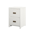 Home Square 2-Piece Furniture Set with Nightstand and 3-Drawer Kids Dresser