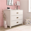 Home Square 2-Piece Furniture Set with Nightstand and 3-Drawer Kids Dresser