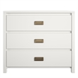 Home Square 2-Piece Furniture Set with Nightstand and 3-Drawer Kids Dresser