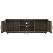 Krella 2-Piece Oak Wood Storage Coffee Table and 62-Inch TV Stand Set